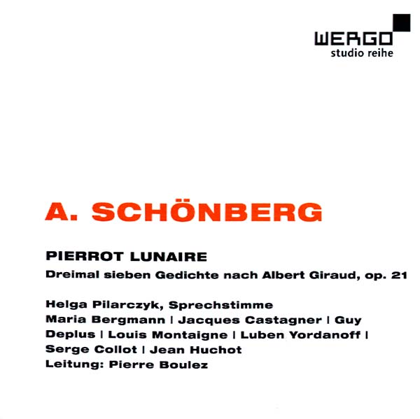 ARNOLD SCHONBERG - Pierrot lunaire | CD
