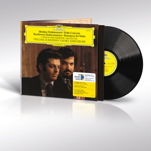 Pinchas Zukerman/Daniel Barenboim/London Philharmo - Sibelius: Violin Concerto; Beethoven: Romances For Violin (The Original Source Series) [180G LP] | Vinyl
