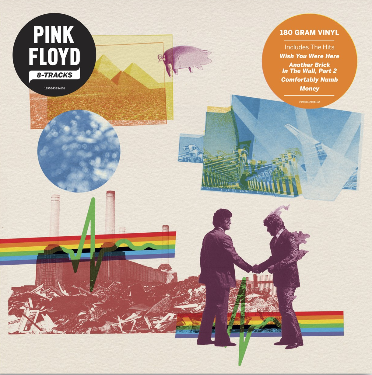 Pink Floyd - 8-Tracks (Limited Edition, 180 Gram Black Vinyl) [Import] | Vinyl