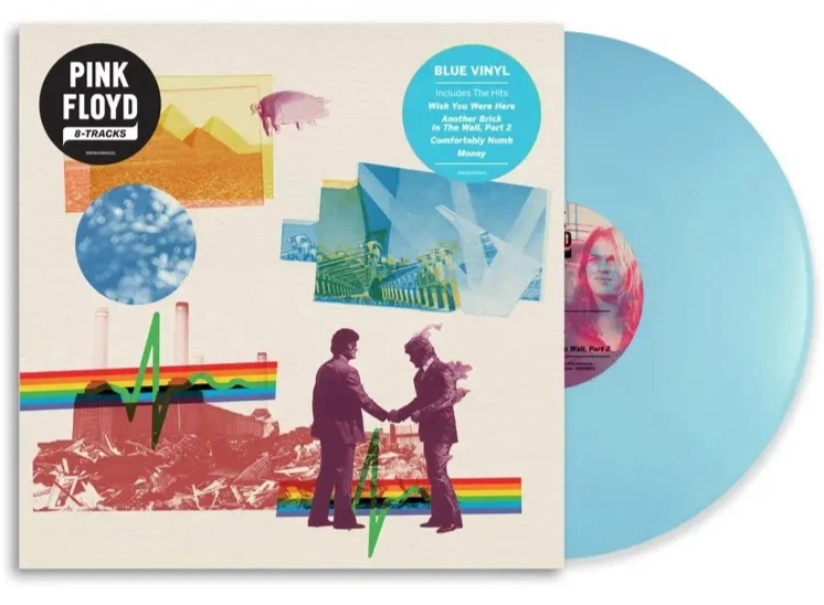 Pink Floyd - 8-Tracks (Limited Edition, 180 Gram Blue Colored Vinyl) [Import] | Vinyl