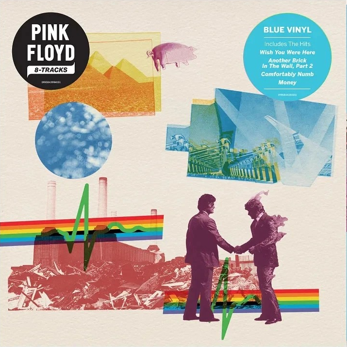 Pink Floyd - 8-Tracks (Limited Edition, 180 Gram Blue Colored Vinyl) [Import] | Vinyl