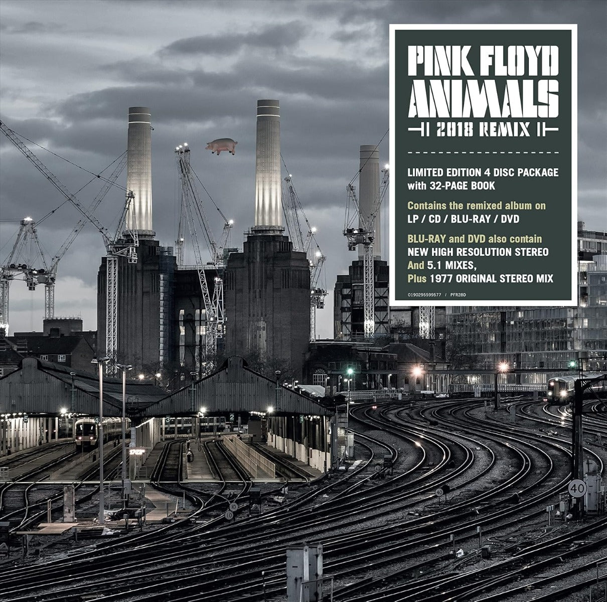 Pink Floyd - Animals: 2018 Remix (Boxed Set, With CD, With Blu-ray, With DVD, 180 Gram Vinyl) | Vinyl