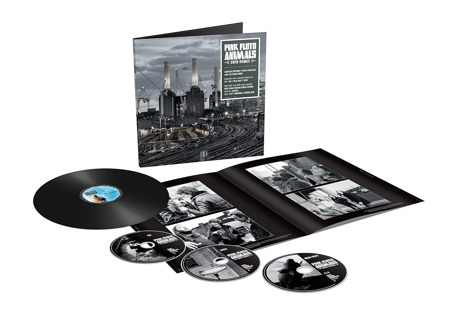 Pink Floyd - Animals: 2018 Remix (Boxed Set, With CD, With Blu-ray, With DVD, 180 Gram Vinyl) | Vinyl