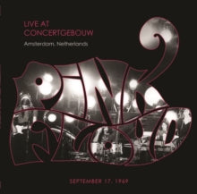 Pink Floyd - Live At Concertgebouw: Amsterdam, Netherlands September 17th, 1969 [Import] | Vinyl