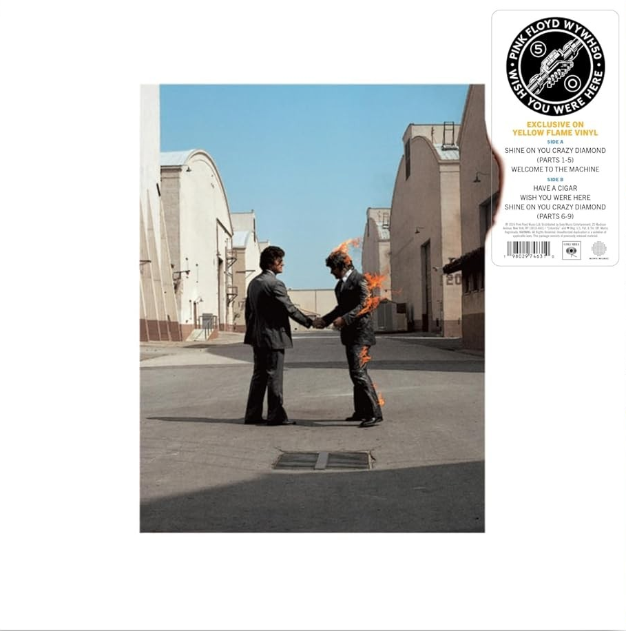 Pink Floyd | Wish You Were Here (Limited Edition, Yellow Flame Colored Vinyl) [Import] | Vinyl