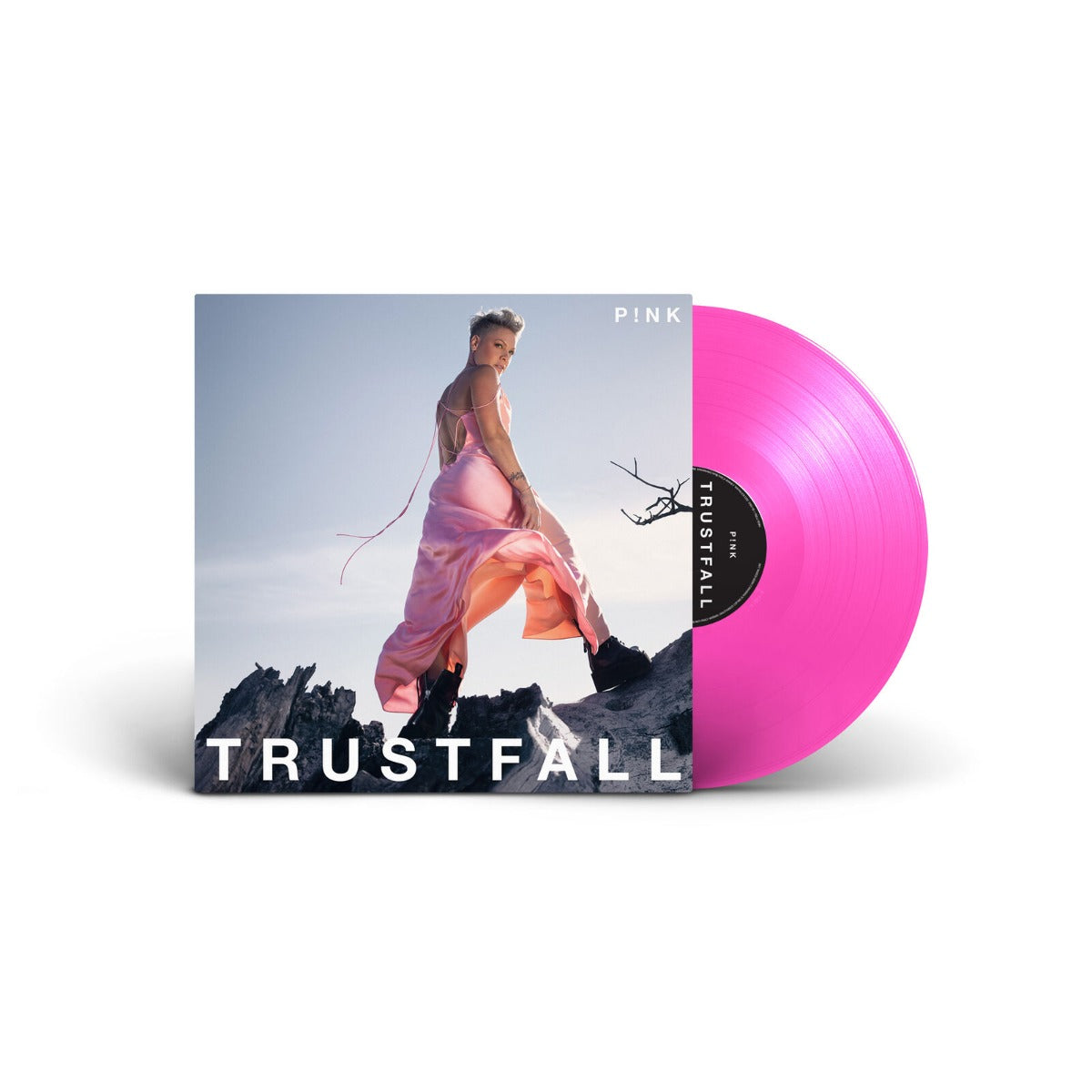 Pink - Trustfall [Explicit Content] (Limited Edition, Hot Pink Colored Vinyl) [Import] | Vinyl