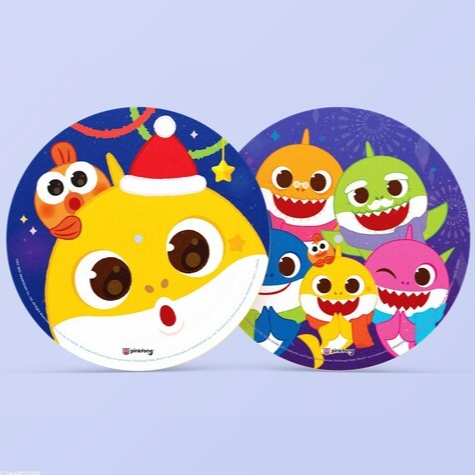 Pinkfong | Christmas Sharks (Picture Disc Vinyl) (7" Single) | Vinyl