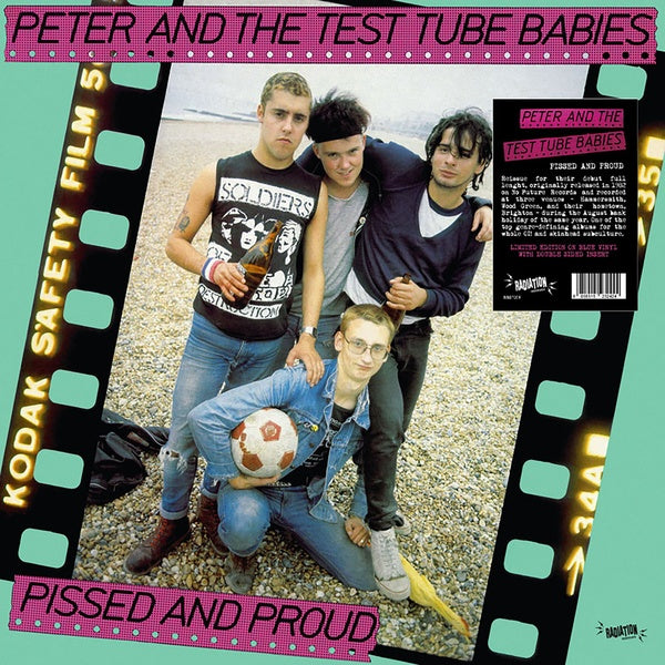 PETER AND THE TEST TUBE BABIES - Pissed And Proud (Blue Vinyl) | Vinyl