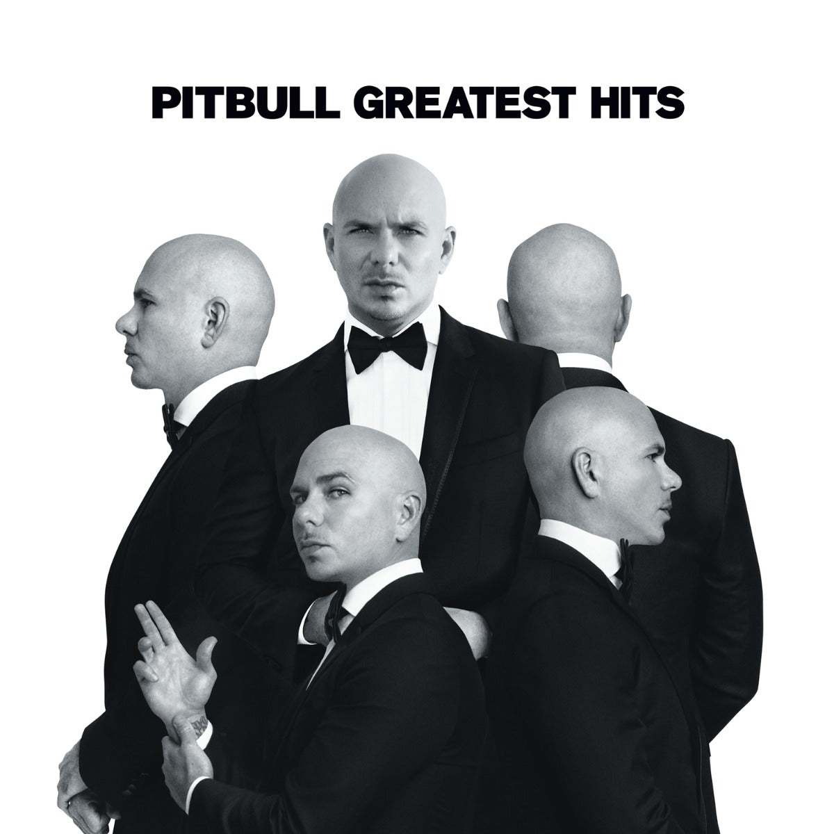 Pitbull | Greatest Hits (Clear W/ Black Swirl Colored vinyl) [Explicit Content] | Vinyl