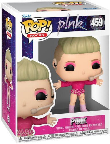 P!nk - FUNKO POP! Rocks: P!nk (Trustfall Tour) (Vinyl Figure, Collectible) | Action Figure
