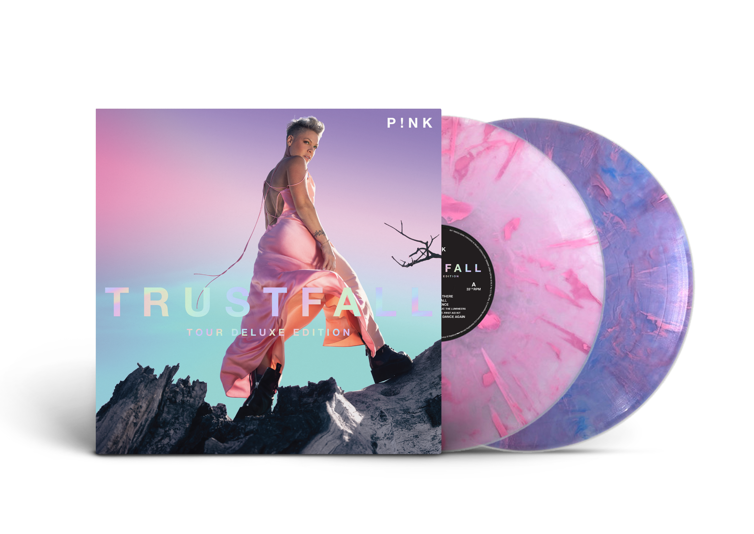P!NK - Trustfall - Tour Deluxe Edition [Explicit Content] (Colored Vinyl, Pink, Purple, Booklet) (2 Lp's) | Vinyl