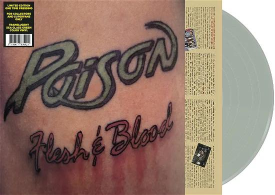 Poison | Flesh & Blood (Translucent Sea Glass Colored Vinyl) | Vinyl