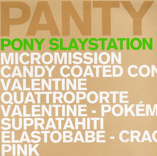 PANTYTEC - Pony Slaystation | Vinyl
