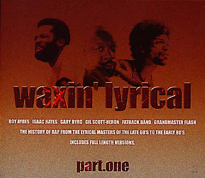 GREG EDWARDS - Presents Waxin' Lyrical Part One | CD