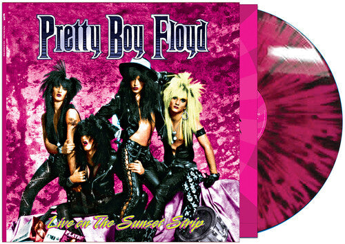 Pretty Boy Floyd - Live On The Sunset Strip - Pink/ black Splatter (Colored Vinyl, Pink, Black, Bonus Tracks) | Vinyl