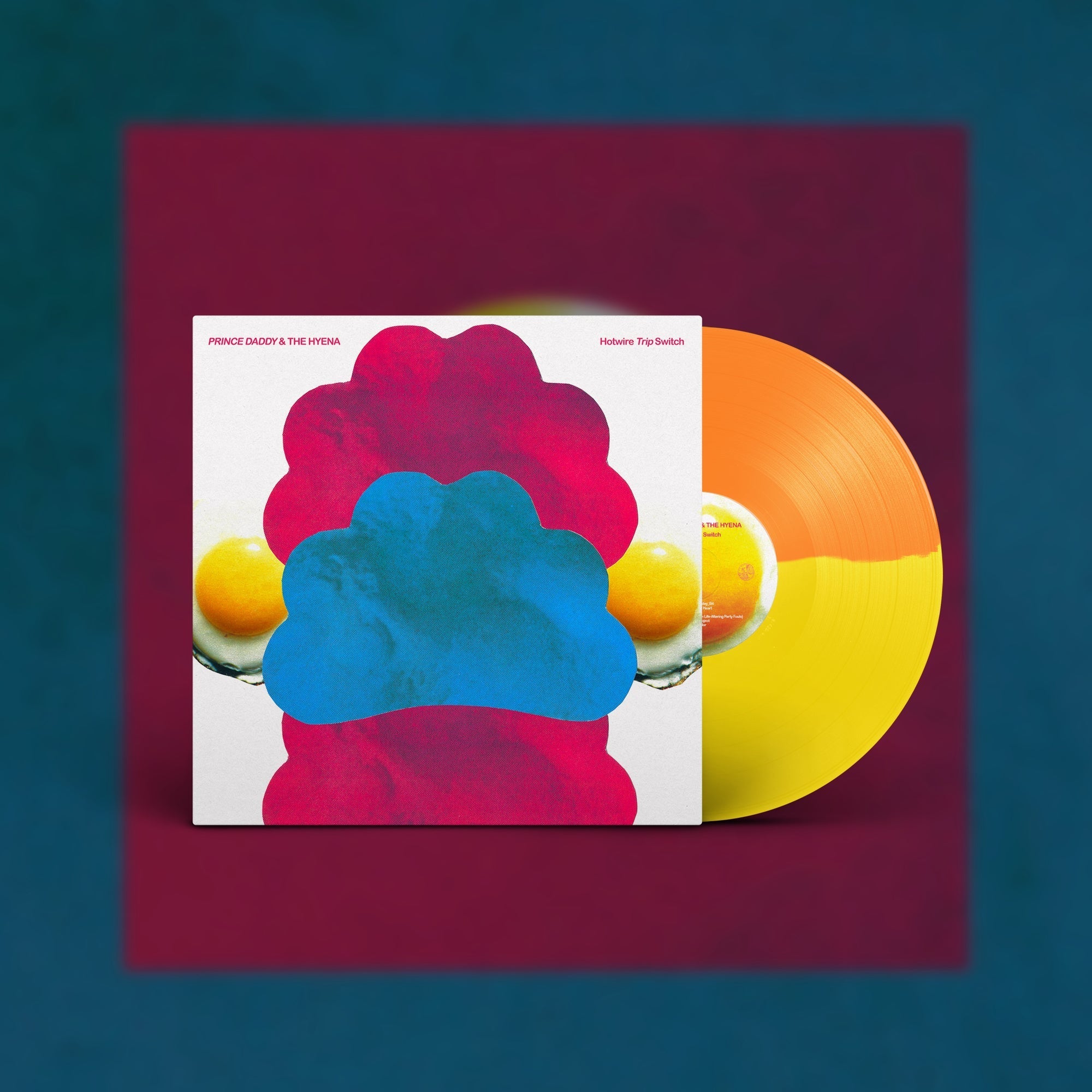 Prince Daddy & The Hyena | Hotwire Trip Switch (Indie Exclusive) [Half Orange/Half Lemon Yellow] | Vinyl