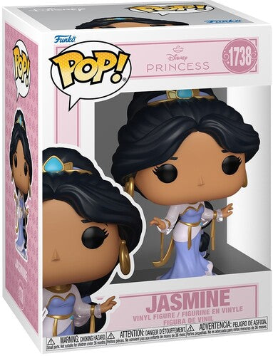 Princess Jasmine - Funko POP! Disney Princess Jasmine, Grand Entrance From Aladdin | Action Figure