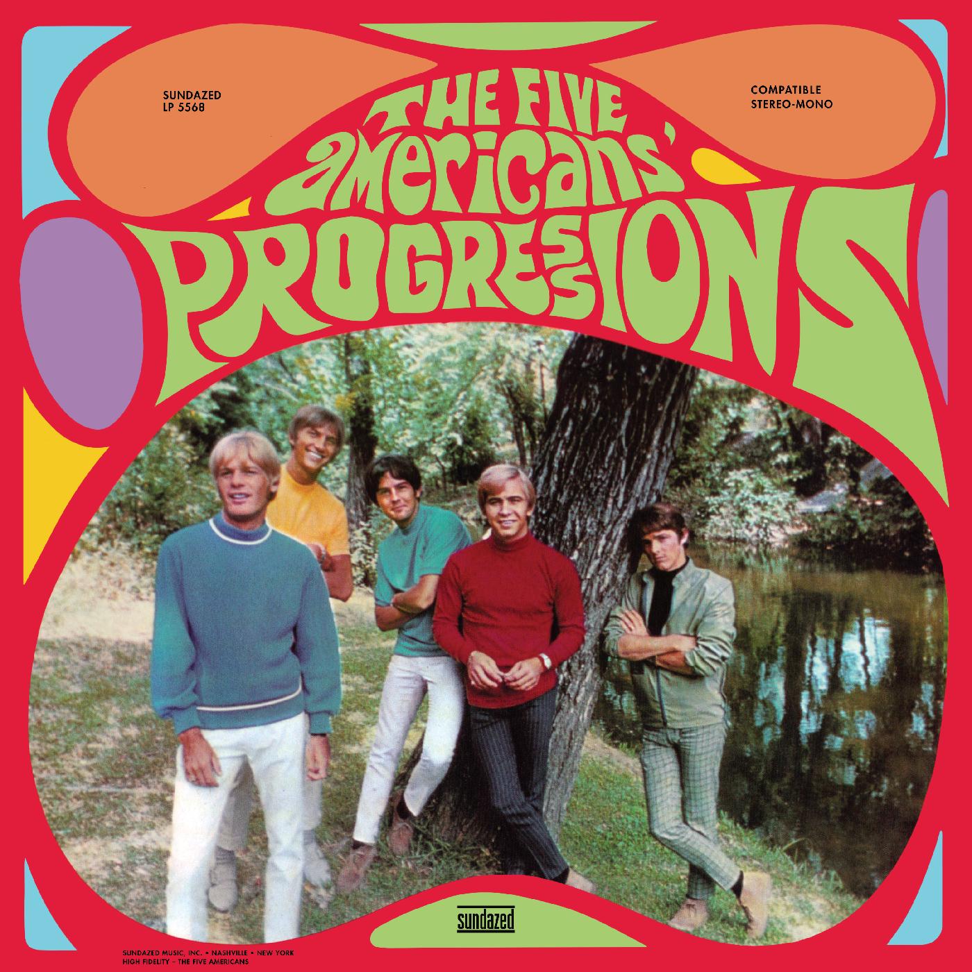 The Five Americans | Progressions (GOLD VINYL) | Vinyl