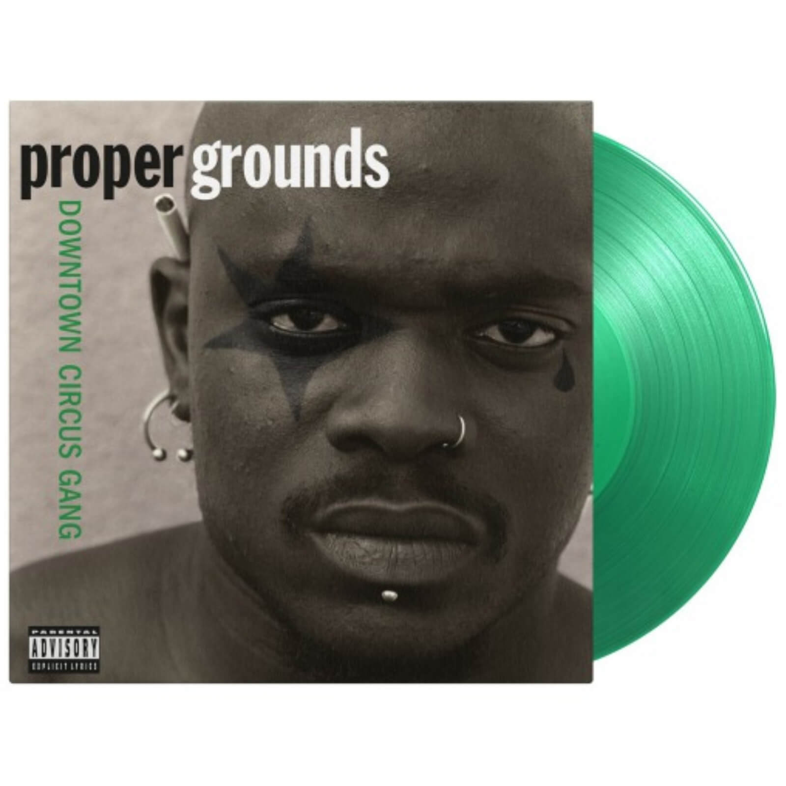 Proper Grounds - Downtown Circus Gang (180G, Insert, 1000 Copies On) [Translucent Green Vinyl] | Vinyl