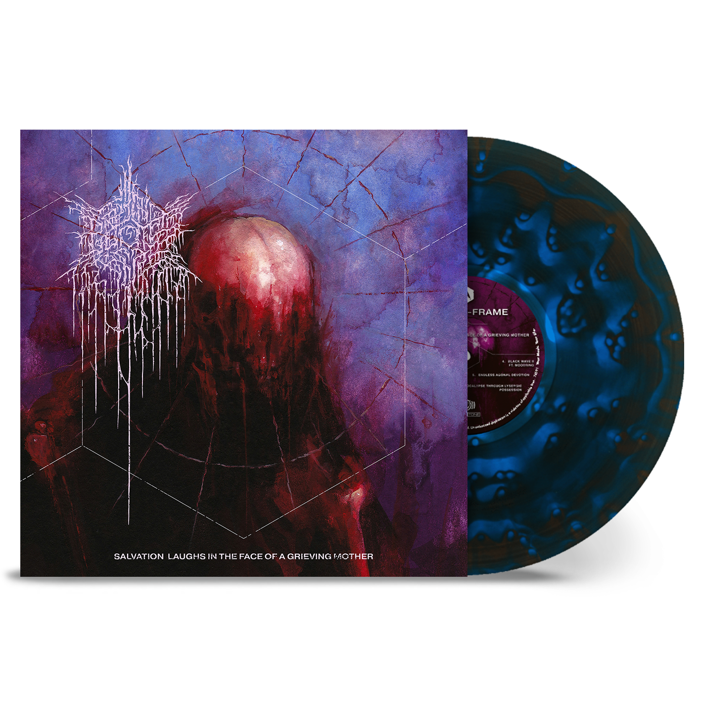 Psycho-Frame | Salvation Laughs In The Face Of A Grieving Mother (Indie Exclusive) [Blue Salvation Vinyl] | Vinyl