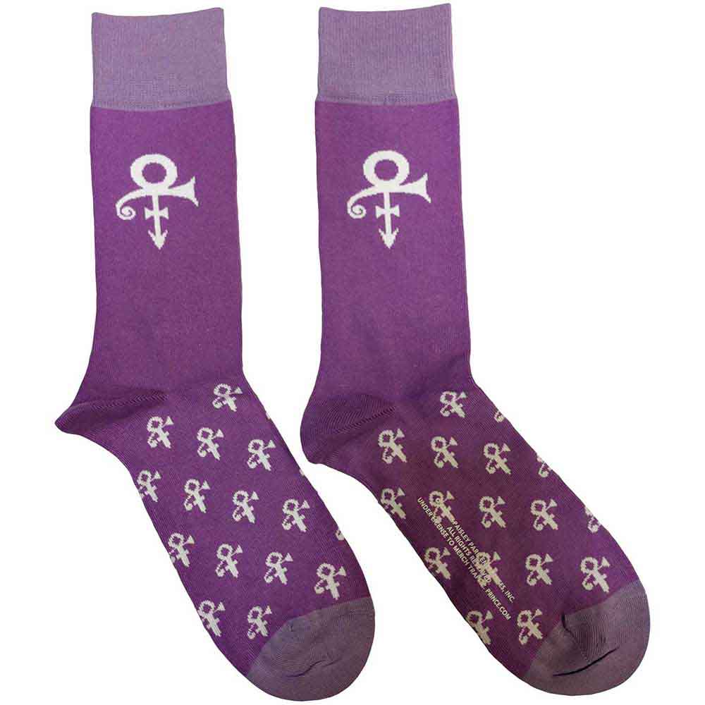 Prince - Symbol | Socks Purple