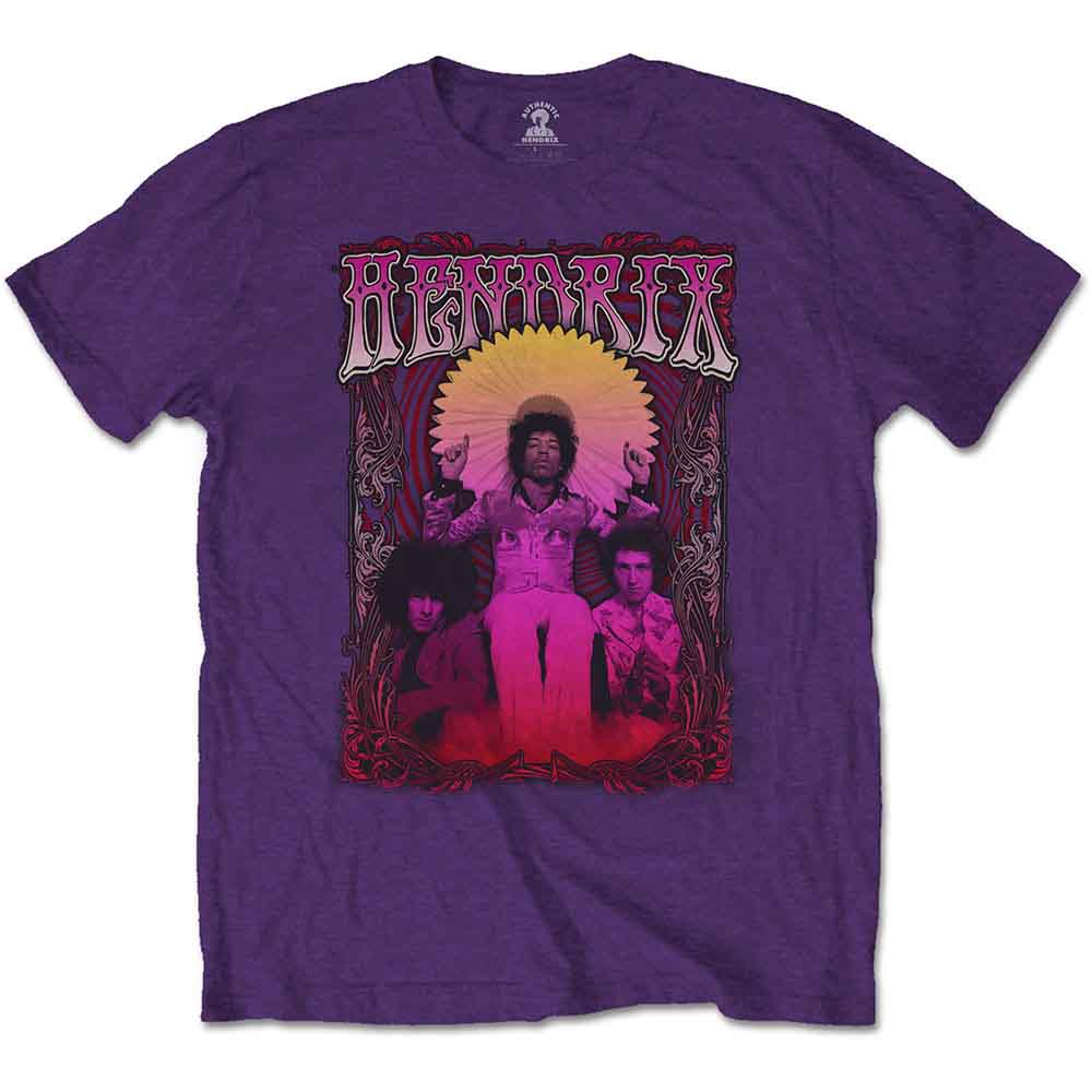 Jimi Hendrix - Karl Ferris Wheel | T-Shirt Purple