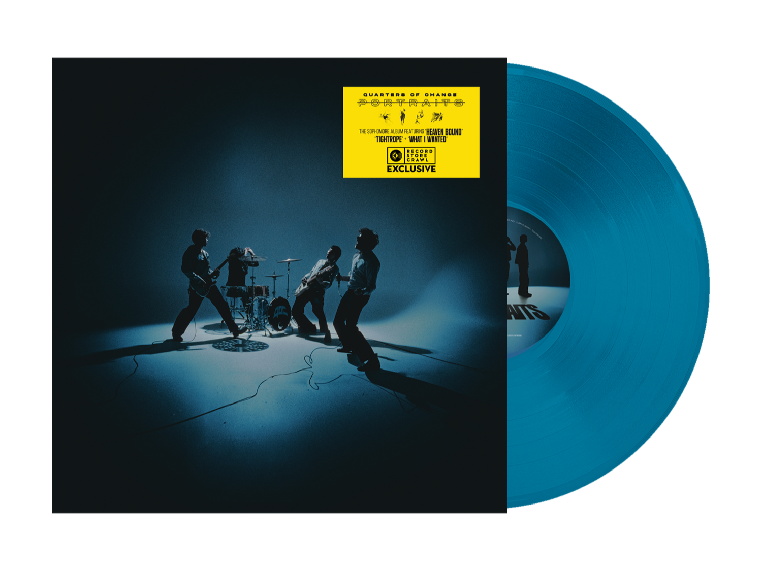 Quarters of Change - Portraits (Indie Exclusive, Translucent Sea Colored Vinyl ) | Vinyl