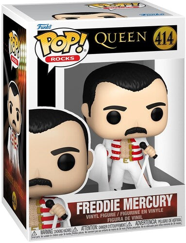 Queen | FUNKO POP! Rocks: Queen - Freddie Mercury (Vinyl Figure) | Action Figure