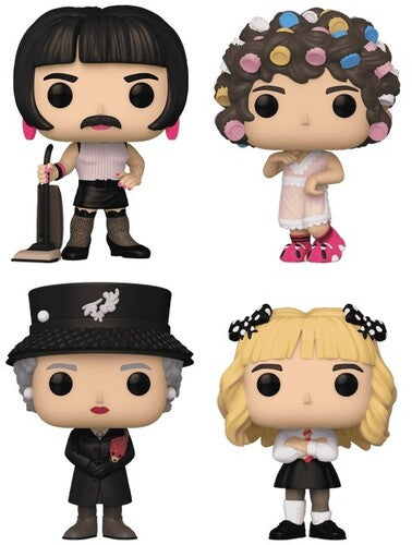 Queen - Funko POP! Rocks: Queen - I Want to Break Free 4-Pack (Large Item, Vinyl Figure, Collectible, 4 Pack) | Action Figure