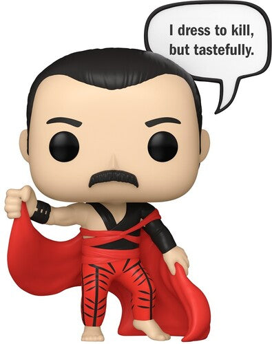 Queen | Funko POP! Sayings: Freddie Mercury (Vinyl Figure, Collectible) | Action Figure