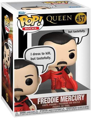 Queen - Funko POP! Sayings: Freddie Mercury (Vinyl Figure, Collectible) | Action Figure