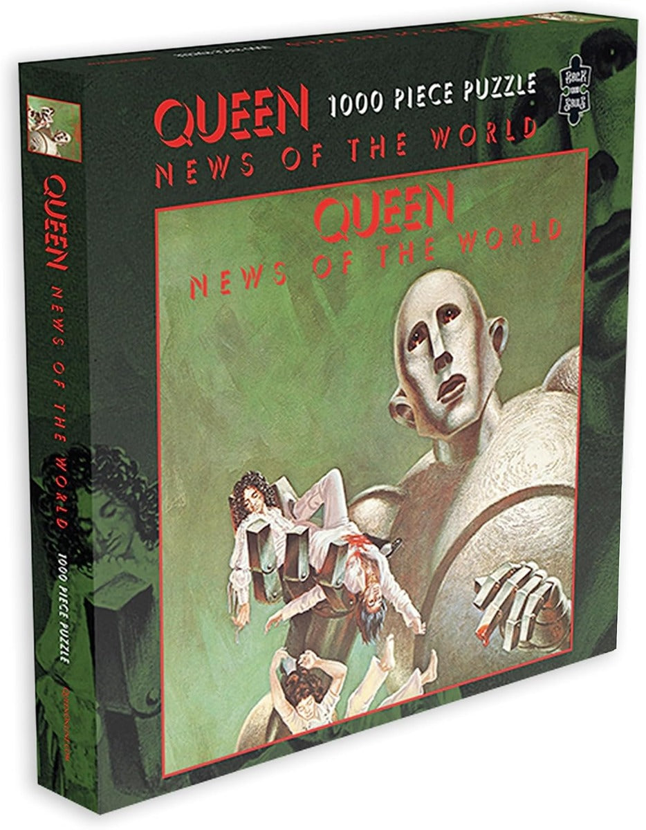 Queen - RockSaws - Queen News Of The World (1000 Piece Jigsaw Puzzle) | Puzzle
