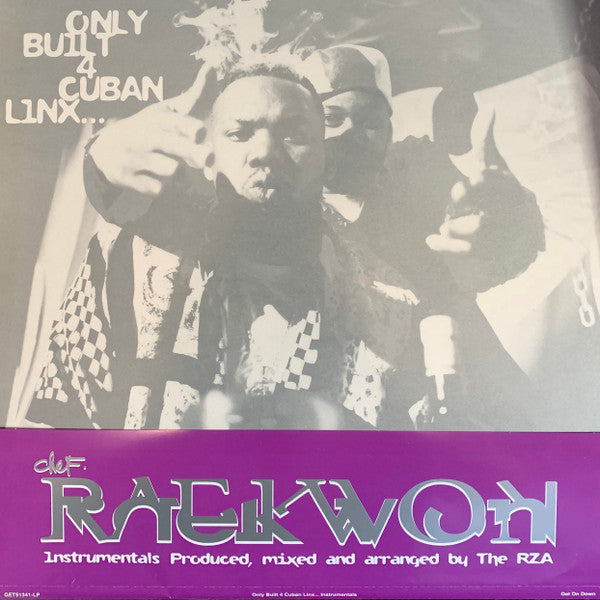 Raekwon | Only Built 4 Cuban Linx... Instrumentals (Purple-In-Clear Splatter Colored Vinyl) (2 Lp's) | Vinyl