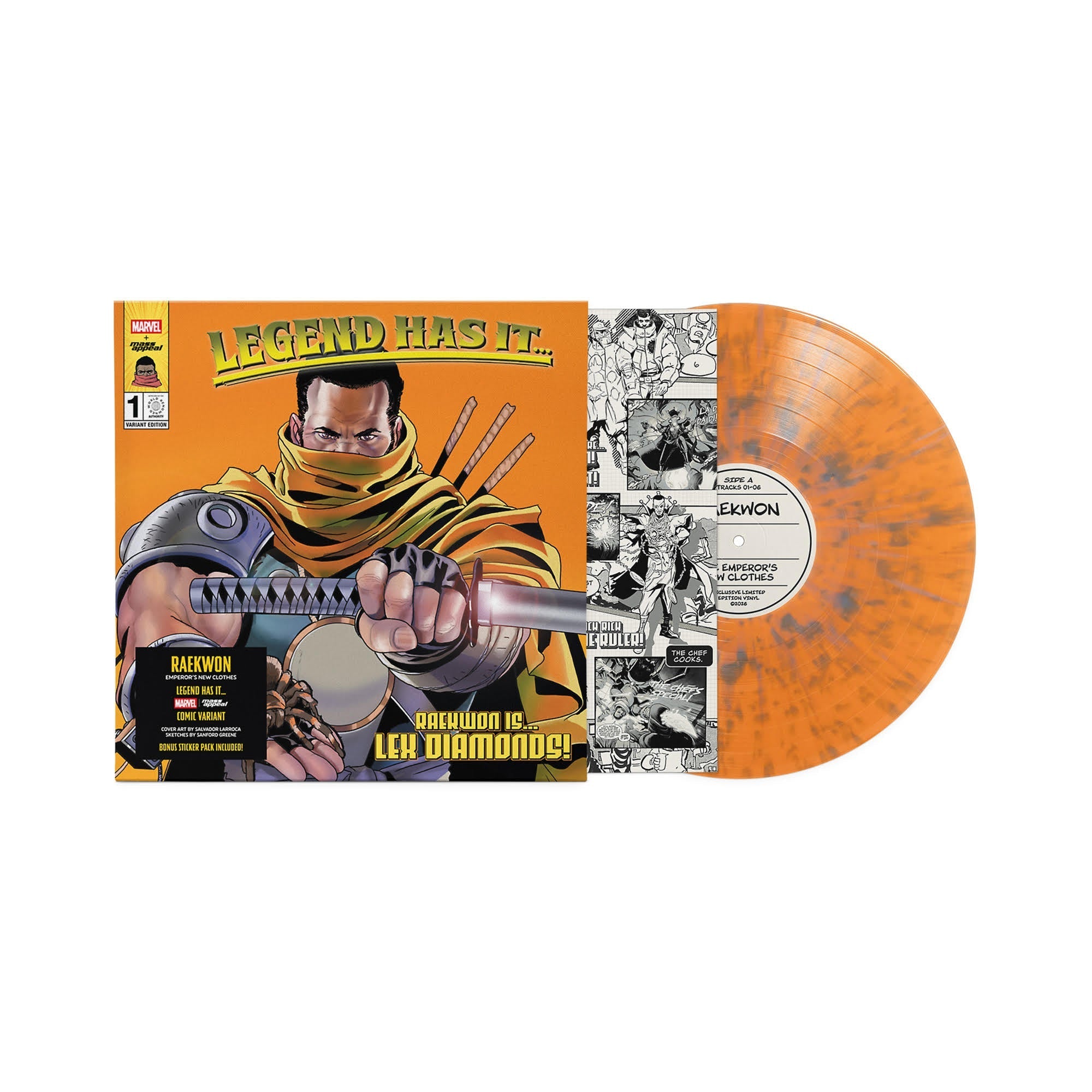 Raekwon - The Emperor'S New Clothes [Orange Splatter] | Vinyl