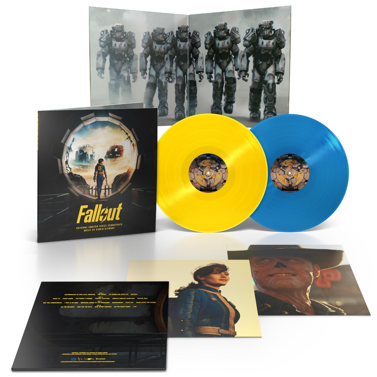 Ramin Djawadi - Fallout - Original Amazon Series Soundtrack (Limited Edition, Colored Vinyl, Blue, Yellow) (2 Lp's) | Vinyl