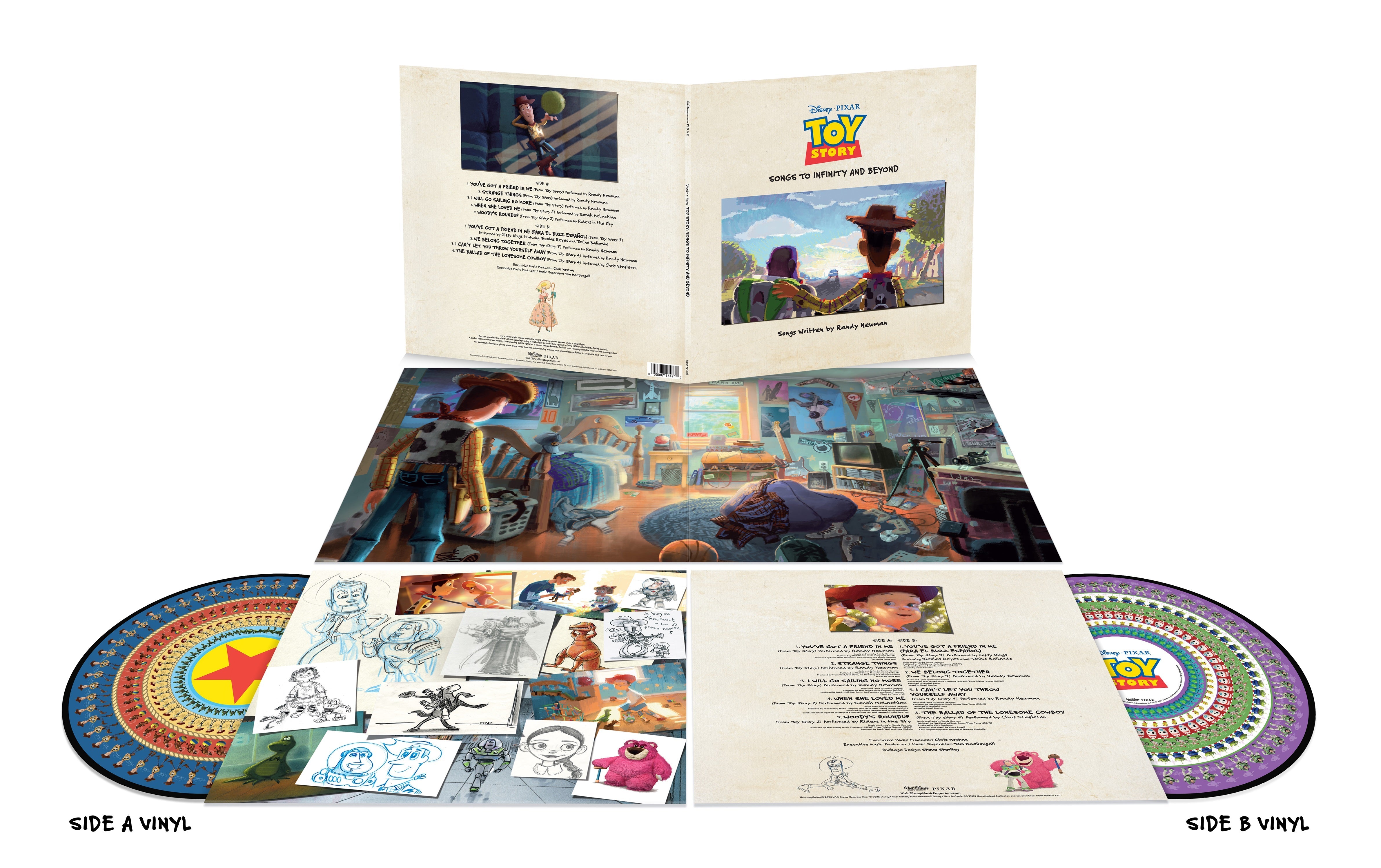 Randy Newman - Toy Story: Songs To Infinity & Beyond (Original Soundtrack) - 30Th Anniversary Limited Edition [Import] | Vinyl