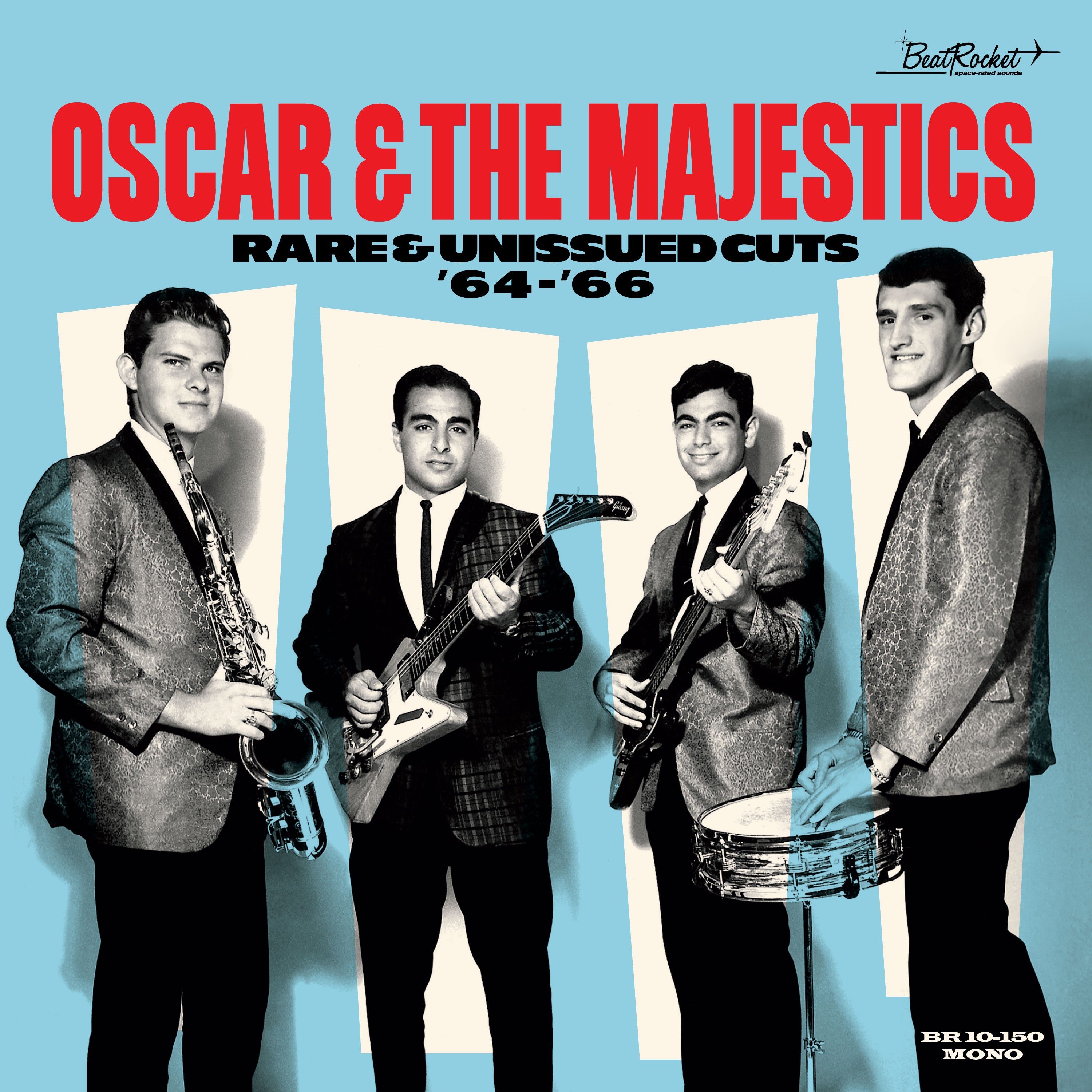 Oscar & the Majestics | Rare & Unissued Cuts '64-'66 (RED VINYL) | Vinyl