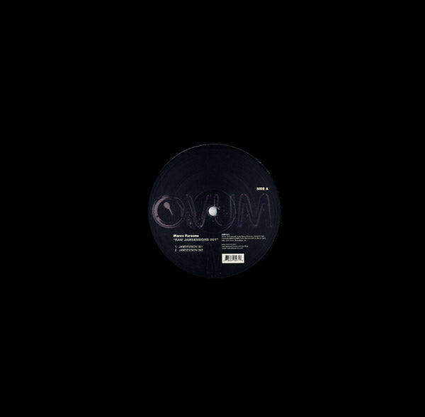MARCO FARAONE - Raw Jamsessions 001 | Vinyl