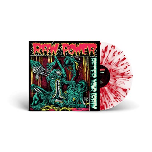 Raw Power | After Your Brain (White W/ Red Splatter Vinyl) | Vinyl