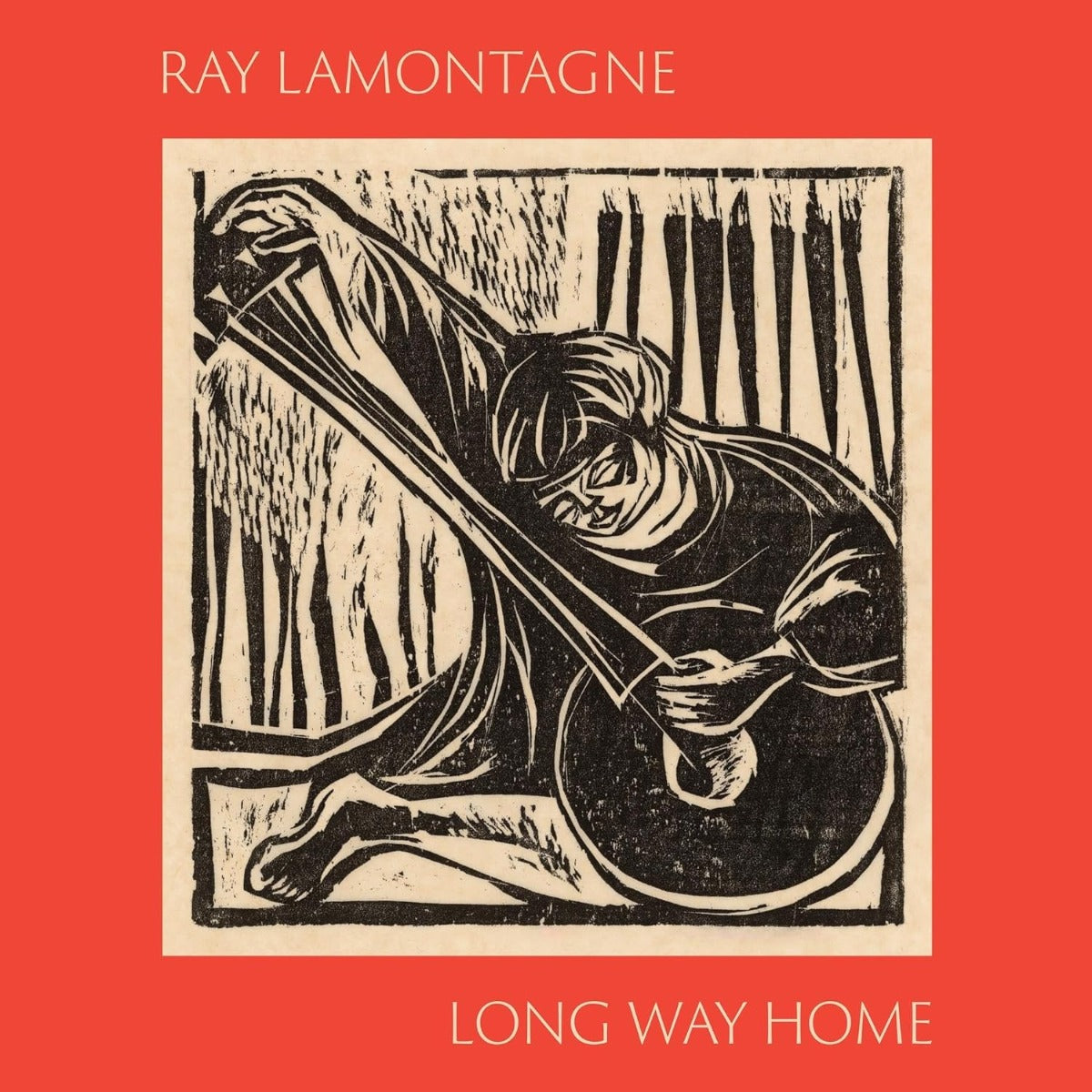 Ray LaMontagne | Long Way Home (Indie Exclusive, "Eruption" Orange Colored Vinyl) | Vinyl
