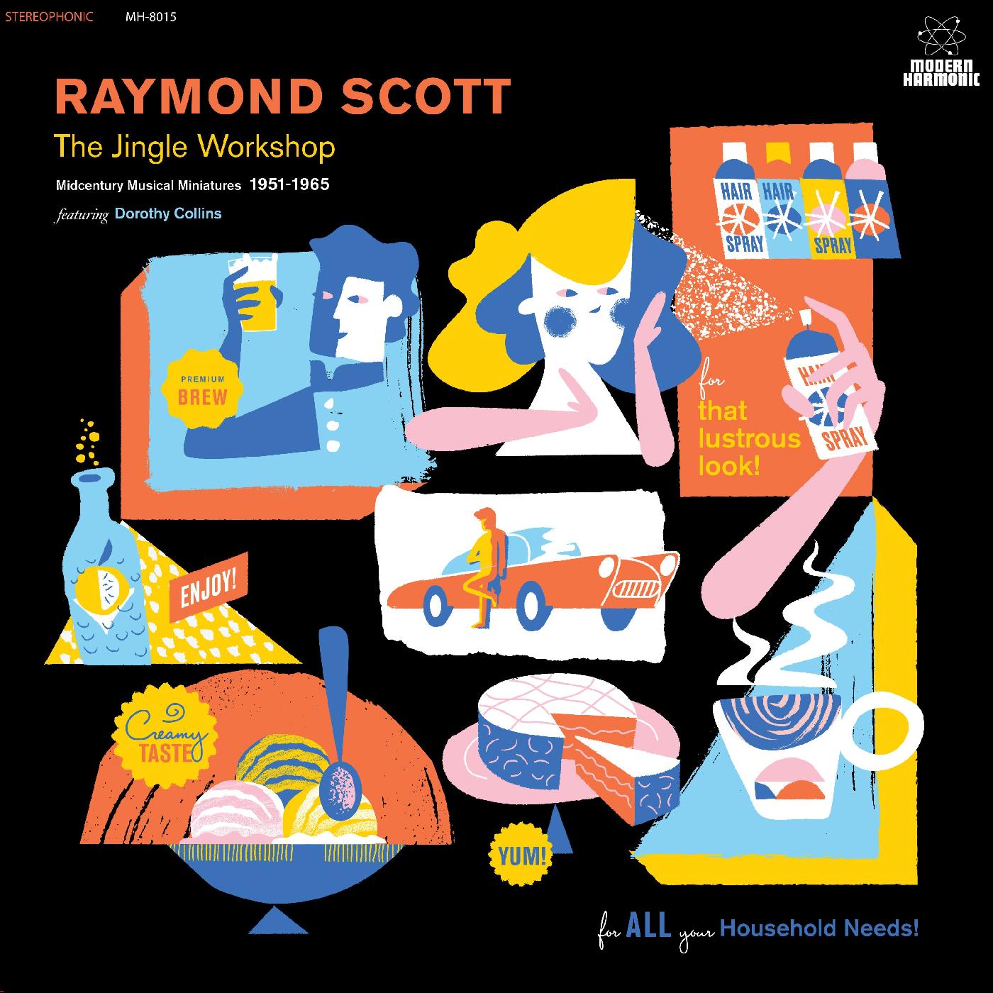 Raymond Scott | The Jingle Workshop: Midcentury Musical Miniatures 1951-1965 (Clear Vinyl) | Vinyl