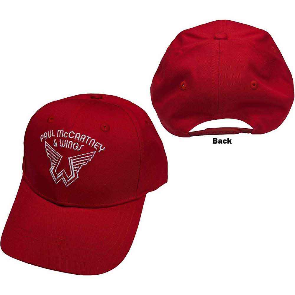 Paul McCartney | Wings Logo | Red, Black