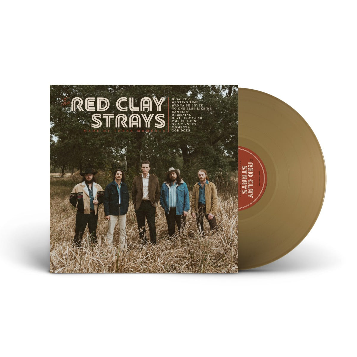Red Clay Strays - Made By These Moments (Colored Vinyl, Gold, Gatefold LP Jacket) | Vinyl