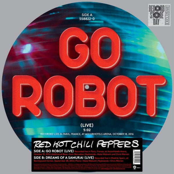 Red Hot Chili Pepper - Go Robot/Dreams of a Samurai (Live)(Vinyl Single Picture Disc) | Vinyl