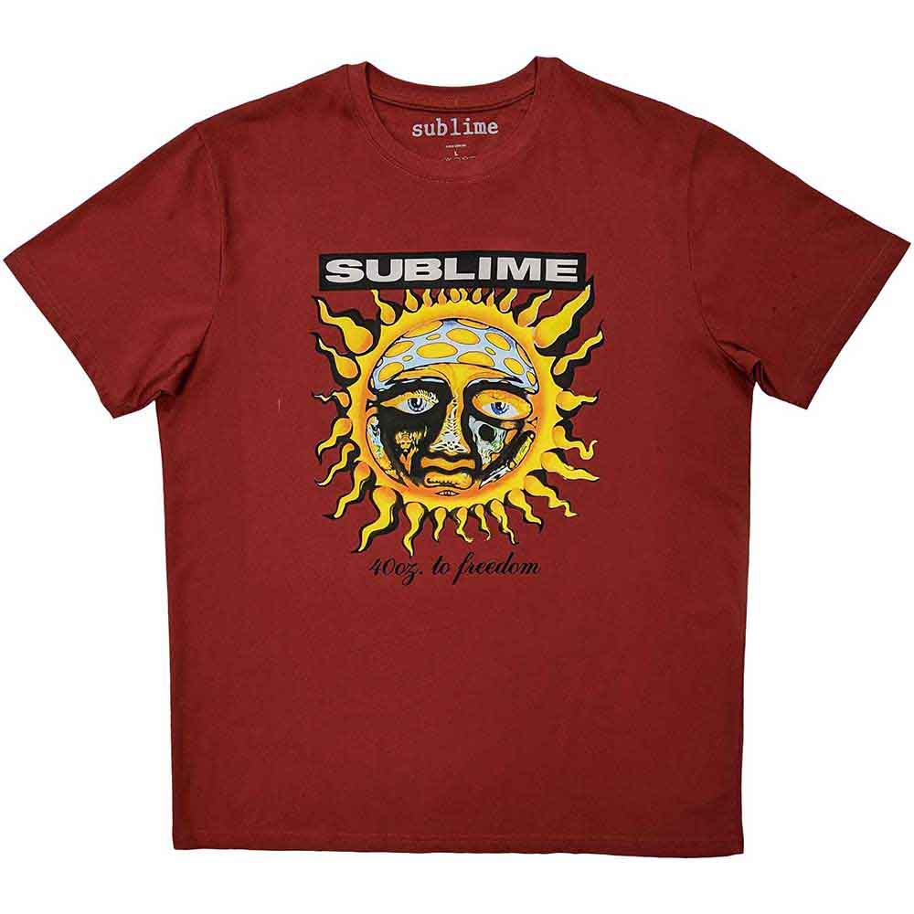 Sublime - GRN 40 Oz | T-Shirt Red