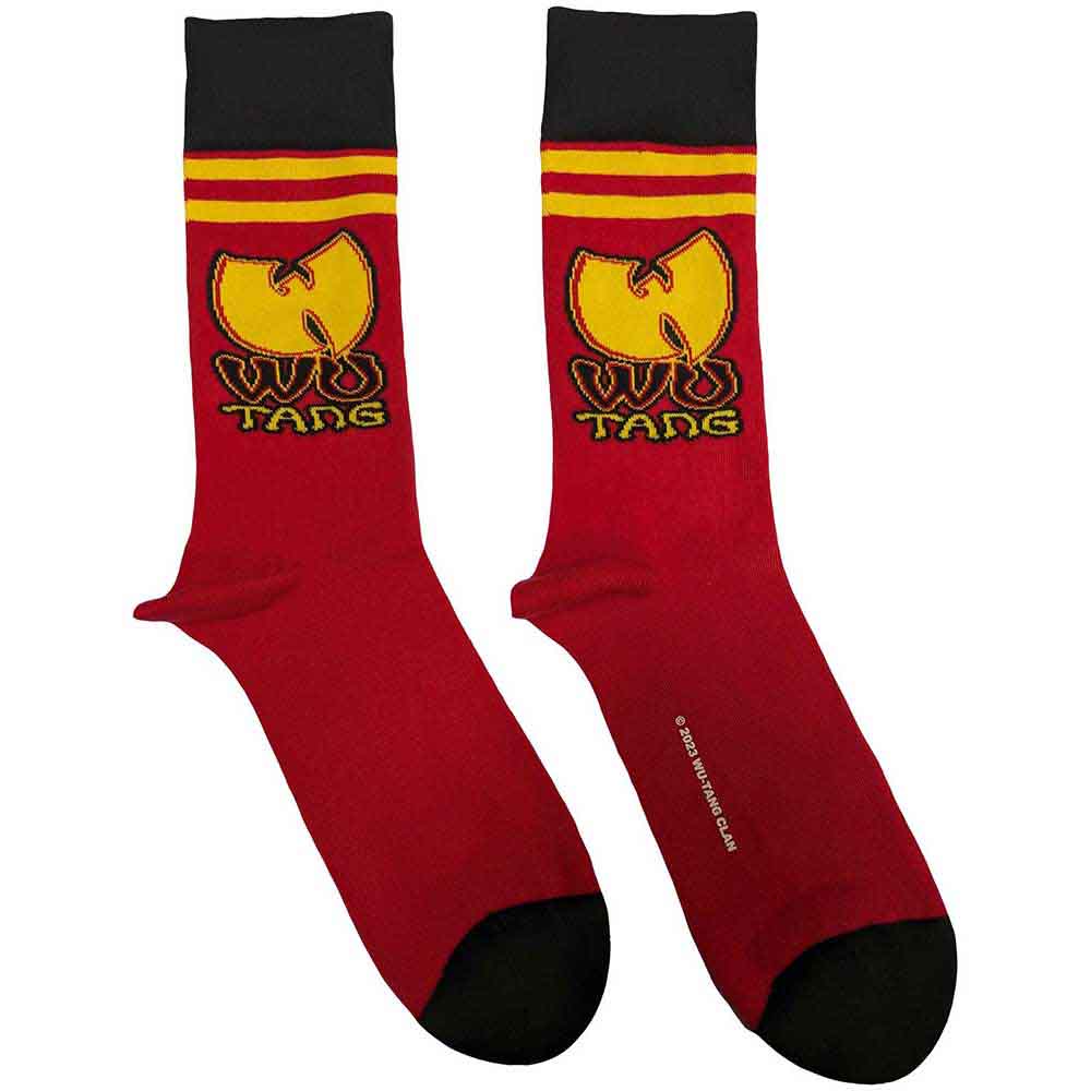 Wu-Tang Clan - Wu-Tang Stripes | Socks Red