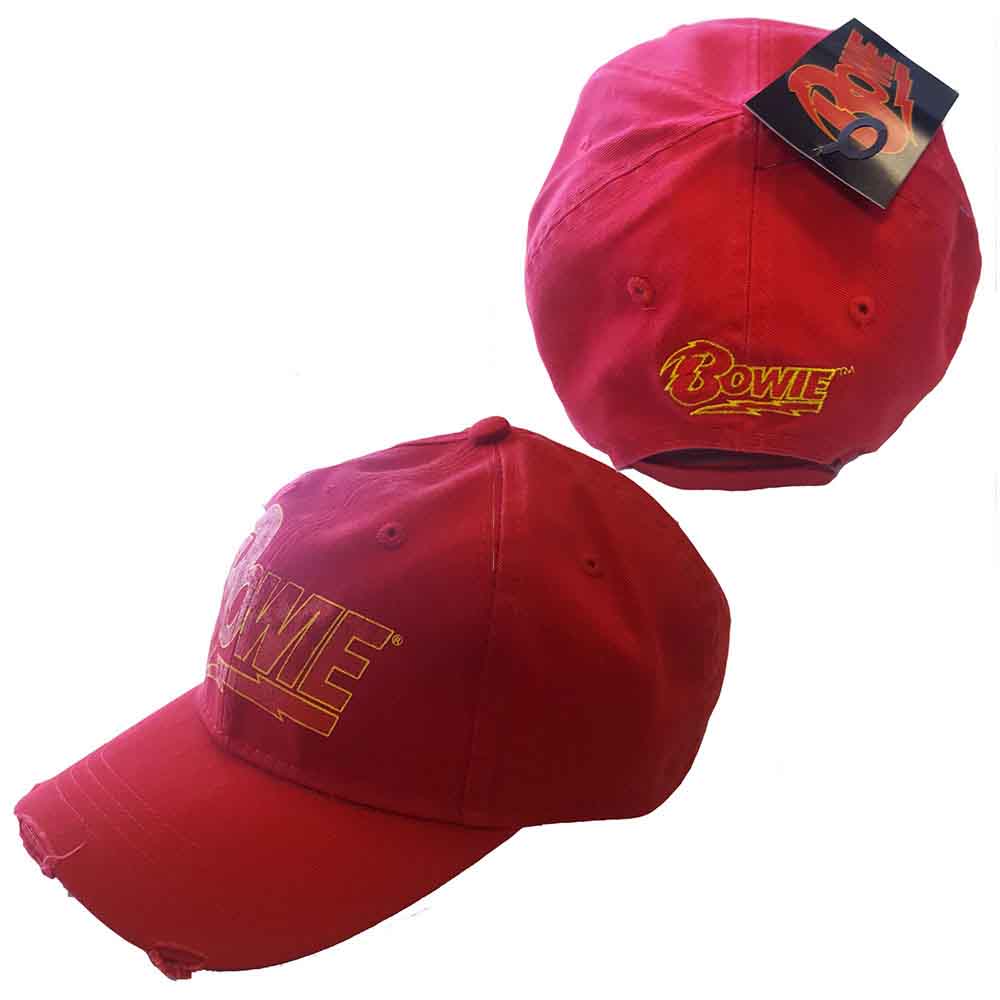 David Bowie - Flash Logo | Hat Red
