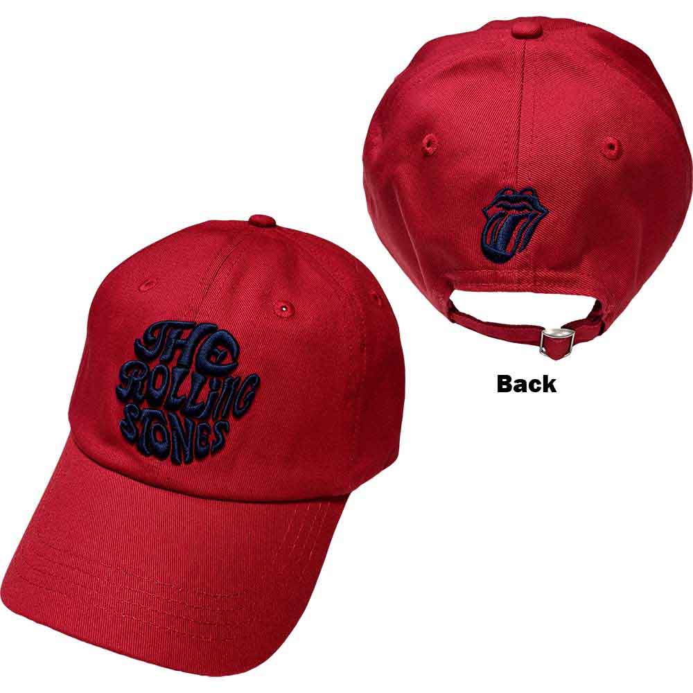 The Rolling Stones - Vintage 70s Logo | Hat Red