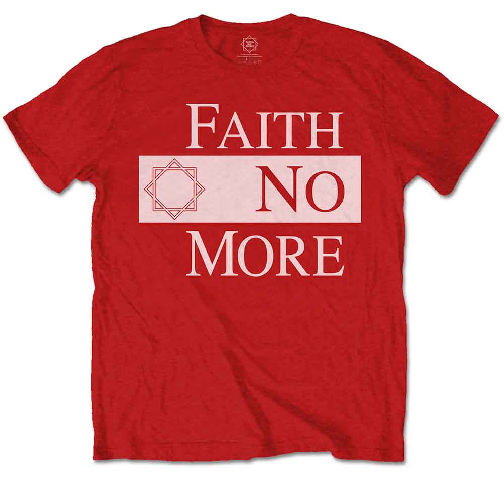 Faith No More | Classic New Logo Star | T-Shirt