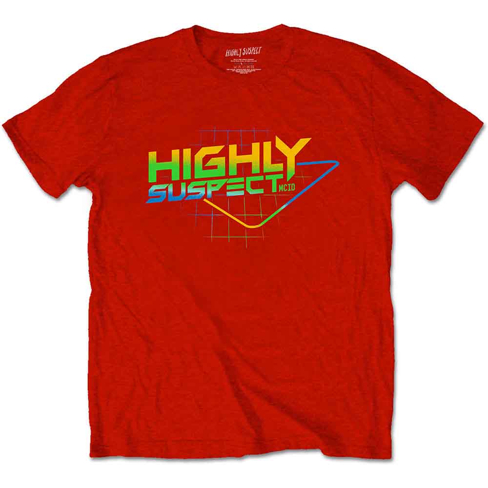 Highly Suspect - Gradient Type | T-Shirt Red